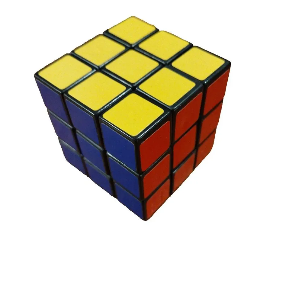 Chadwick Miller Cube Puzzle 95205 VTG 1984 Twist Color-Match 3x3x3 w/Box Taiwan